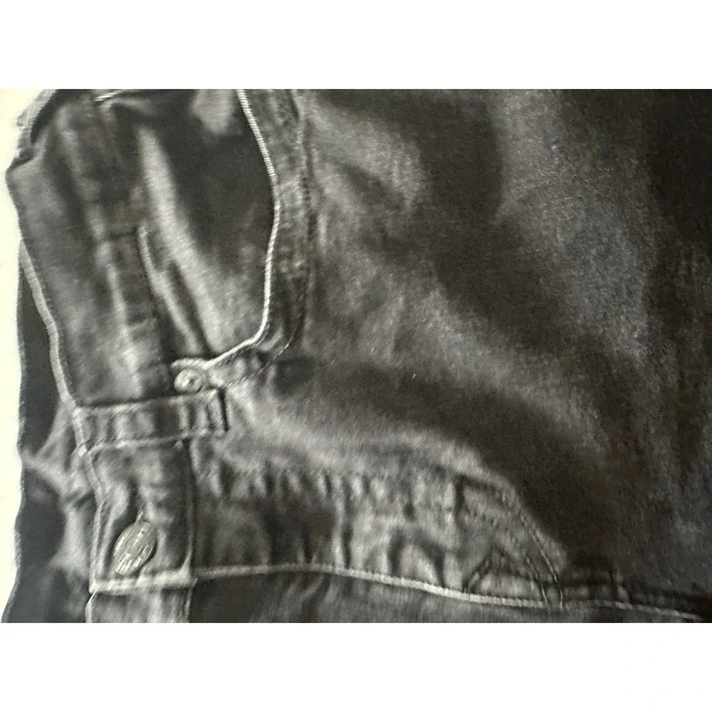 True Religion Ricky Straight Black Wash Jeans Men's Size 34x31